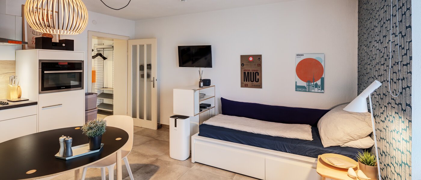 Ravna stran München Schwabing-West (rund um den Hohenzollernplatz) 03 Dnevni prostor 10929