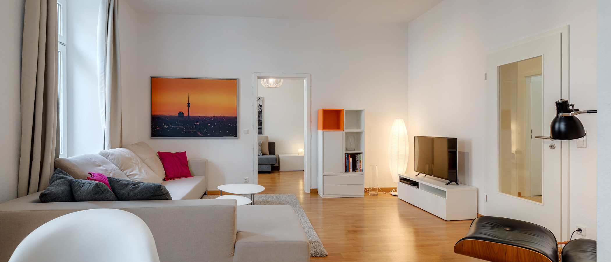 Плосък München Glockenbachviertel 03 Living 10946