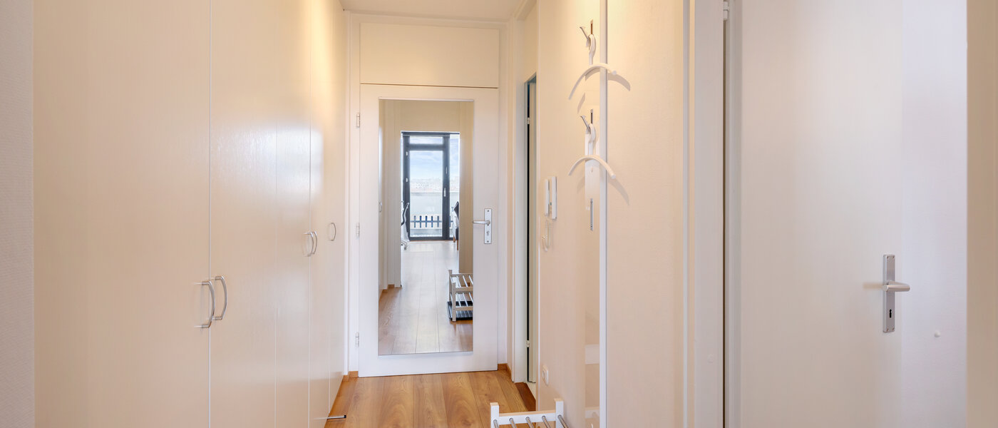 Düz München Schwabing-West 01 Koridor/koridor geçidi 10978