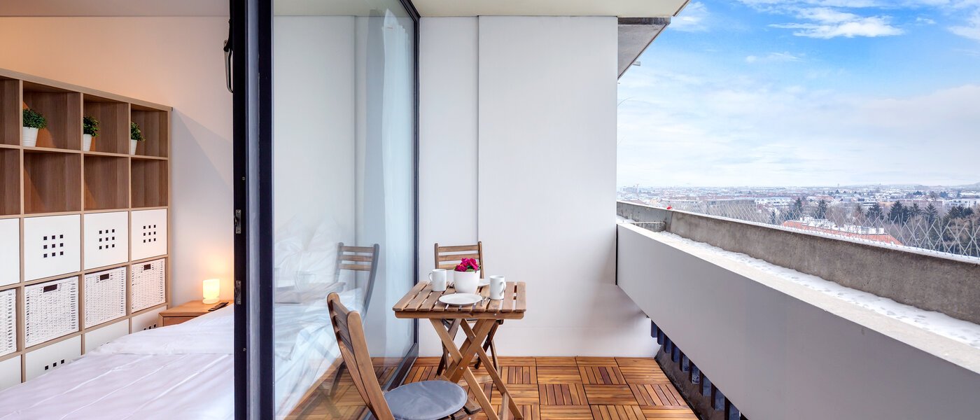 플랫 München Schwabing-West 01 발코니 10978