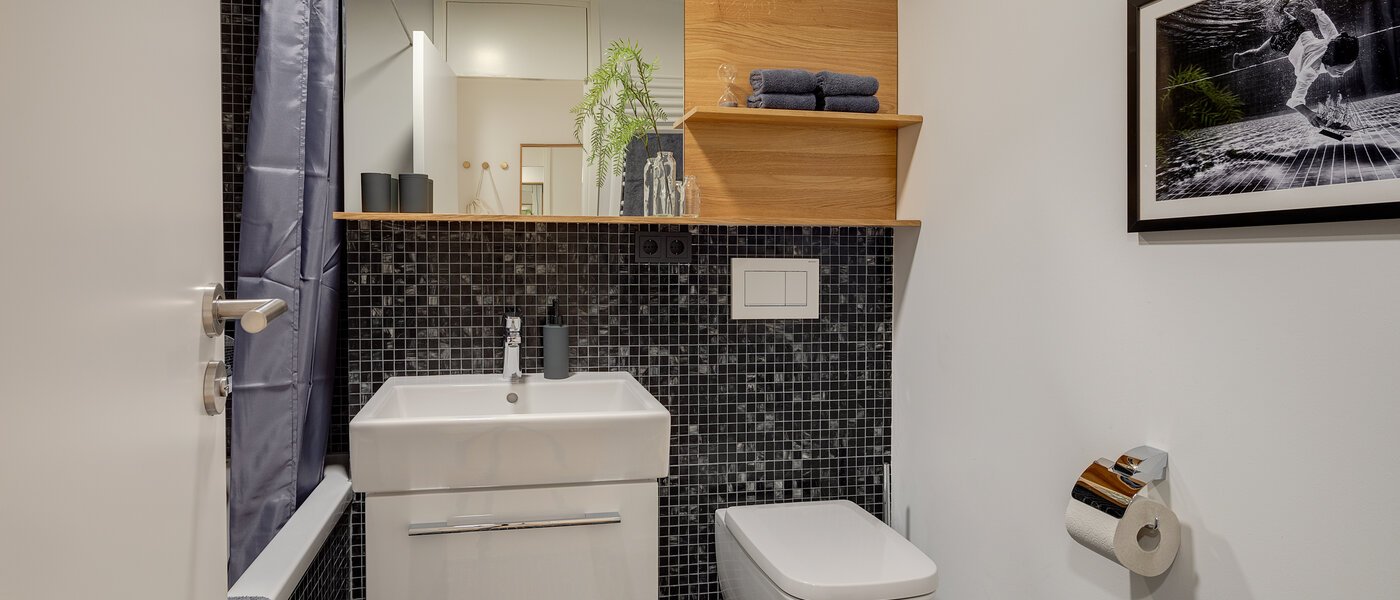 Lapos München Maxvorstadt - Amalienpassage 01 Fürdőszoba 10996