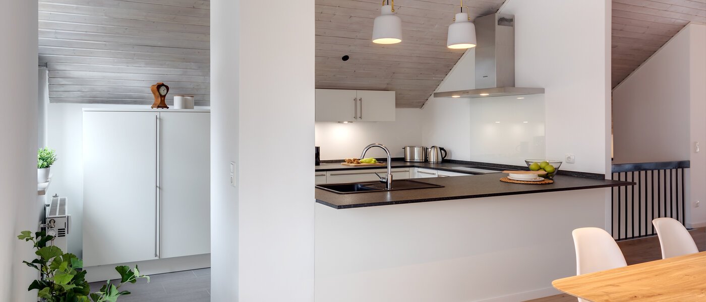 메조넷 플랫 München Oberföhring 05 주방 10997