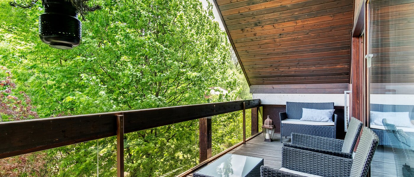 메조넷 플랫 München Oberföhring 01 발코니 10997