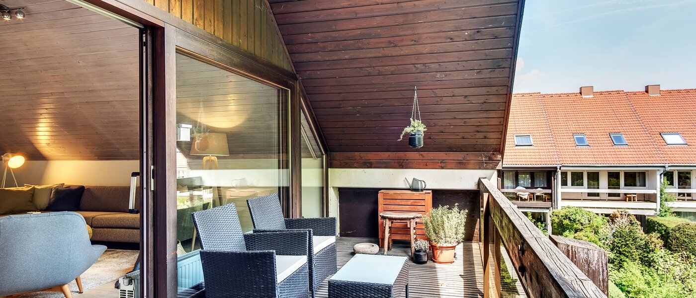 메조넷 플랫 München Oberföhring 02 발코니 10997