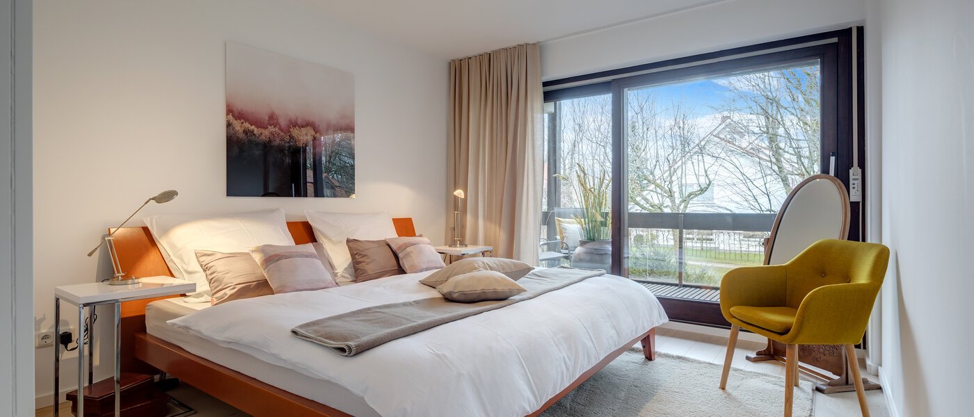 메조넷 플랫 München Oberföhring 01 침실 10997