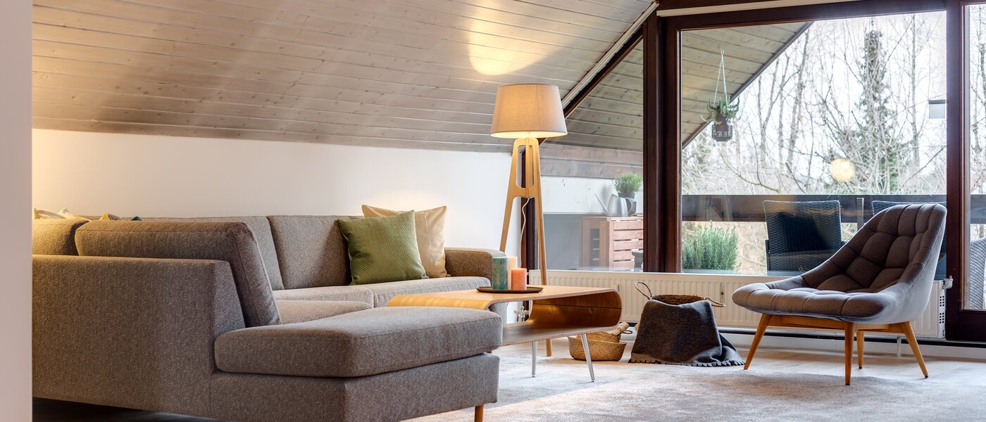 메조넷 플랫 München Oberföhring 01 거실 공간 10997