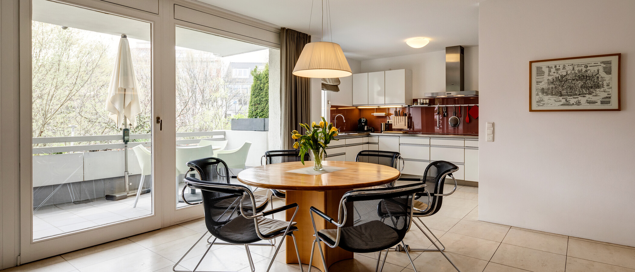 Mezonetno stanovanje München Schwabing-West (rund um den Hohenzollernplatz) 01 Hrana 11000