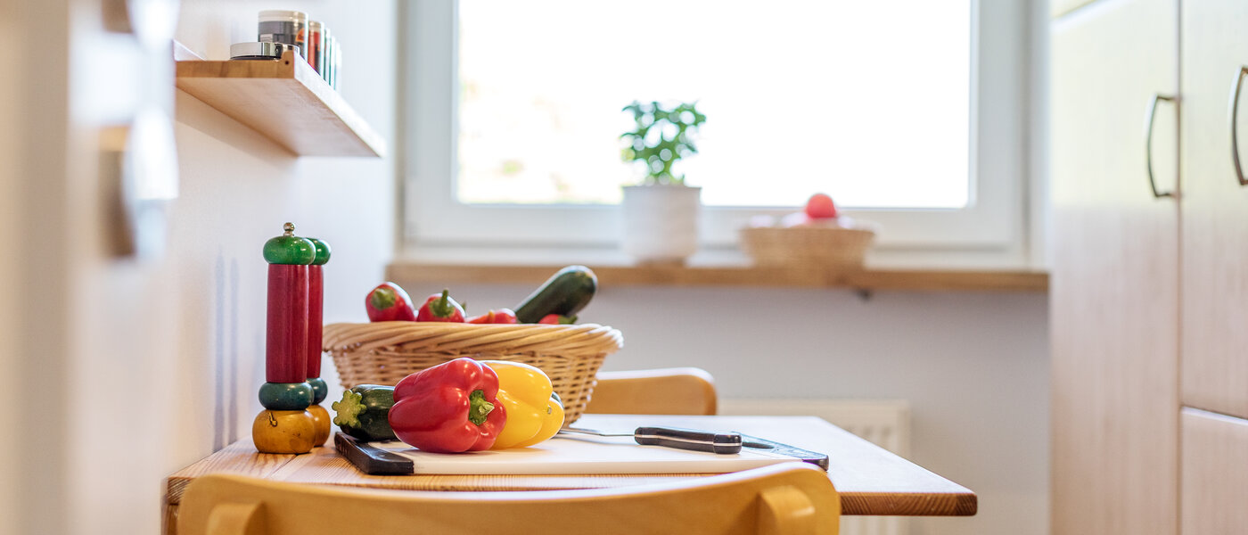 Плоский München Neuhausen 04 Кухня 11009