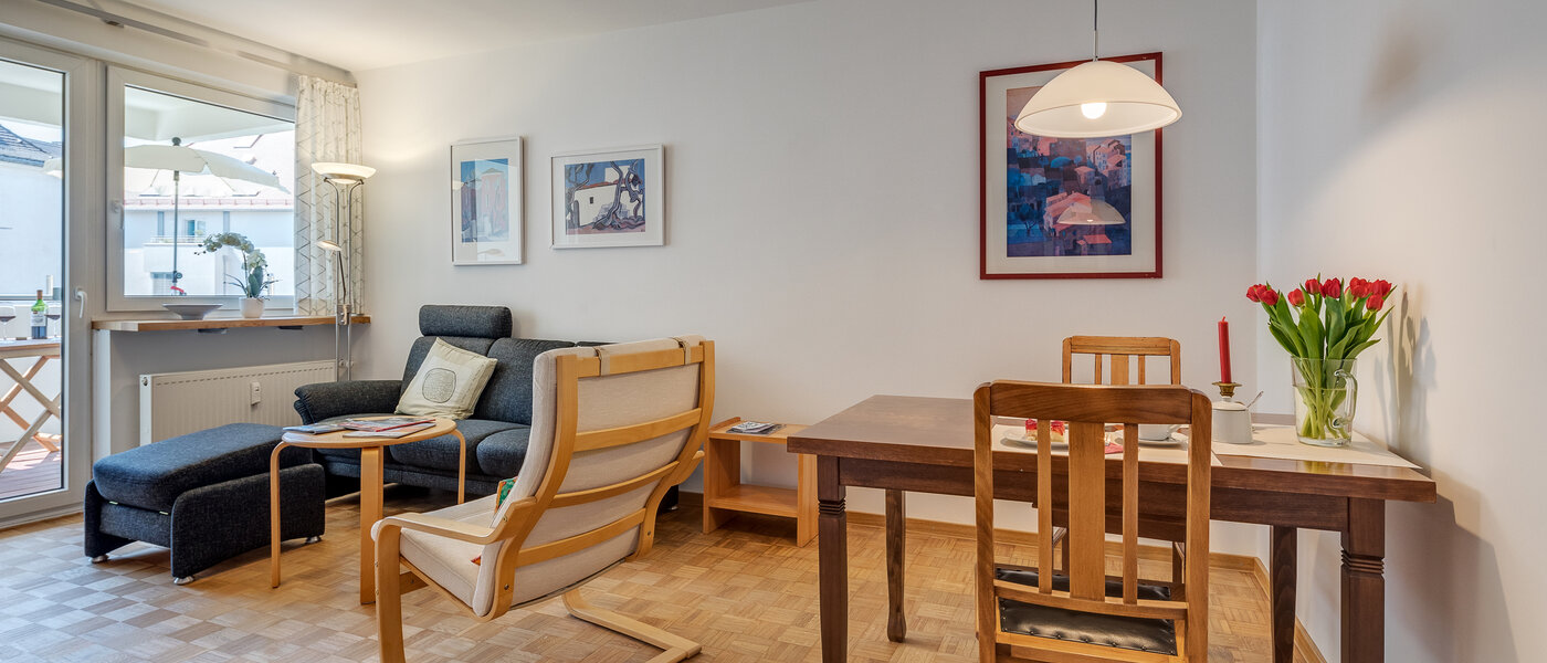 Плоский München Neuhausen 01 Вітальня 11009