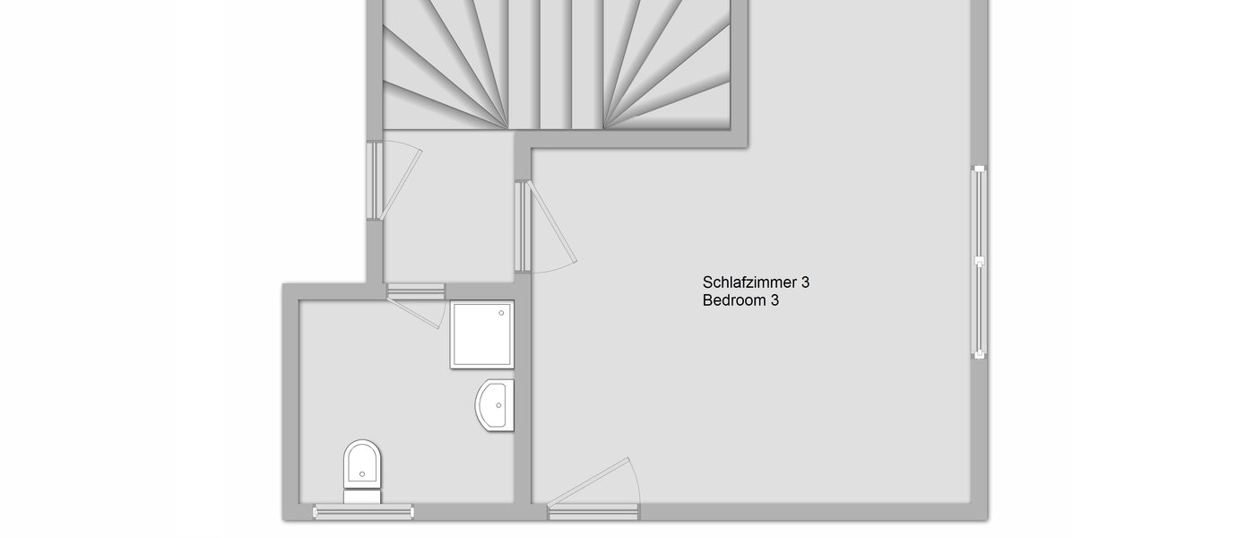 Двуетажна къща Gröbenzell 03 План на етажа 11015