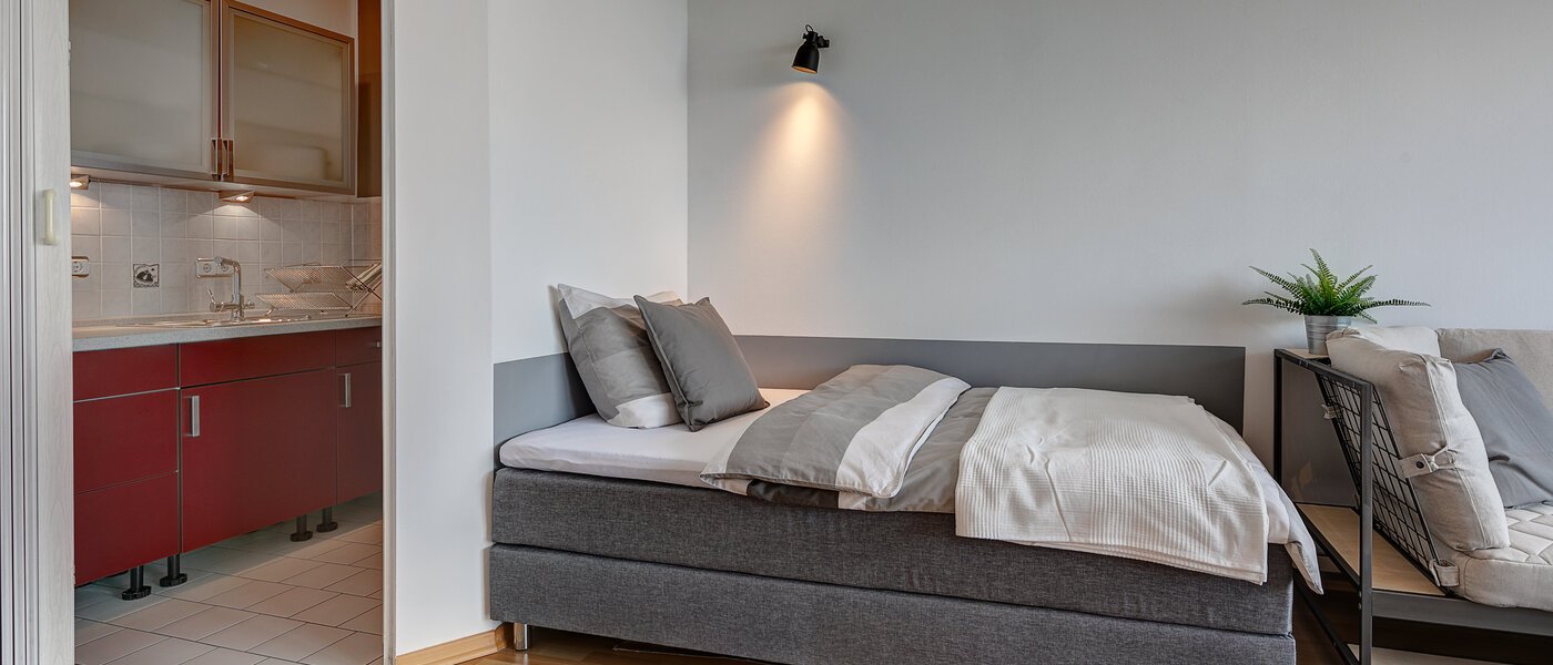 Ravna stran München Moosach 01 Prostor za spanje 11021