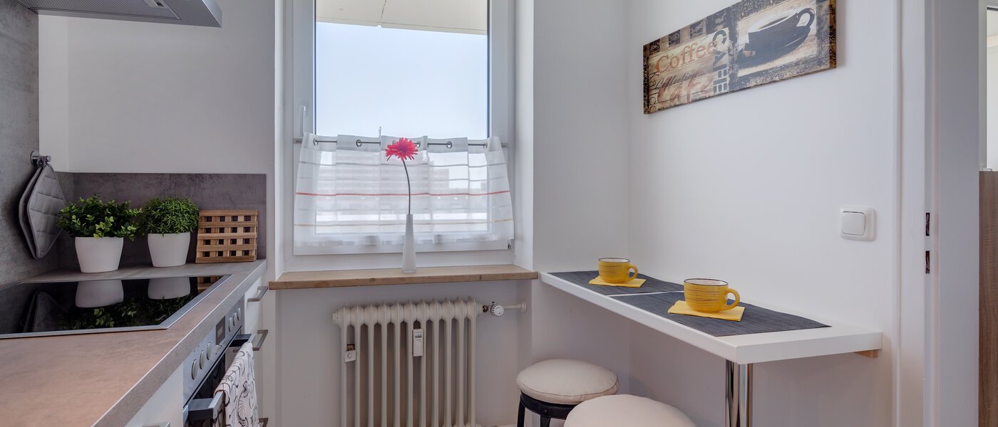 Ravna stran München Schwabing (links der Leopoldstraße) 04 Kuhinja 11029