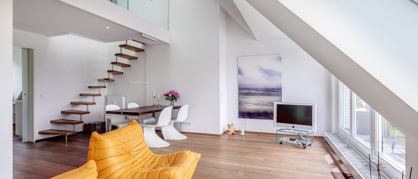 Galerija stanovanje München Au 01 Dnevni prostor 11032