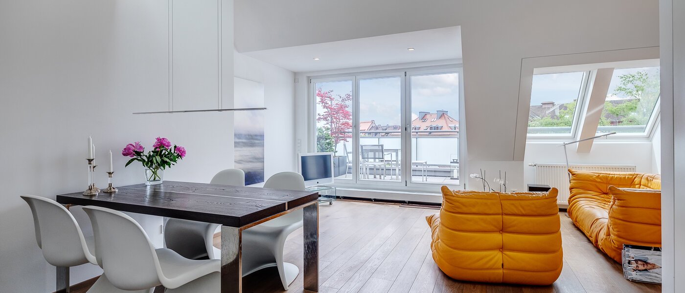 Galerija stanovanje München Au 02 Dnevni prostor 11032