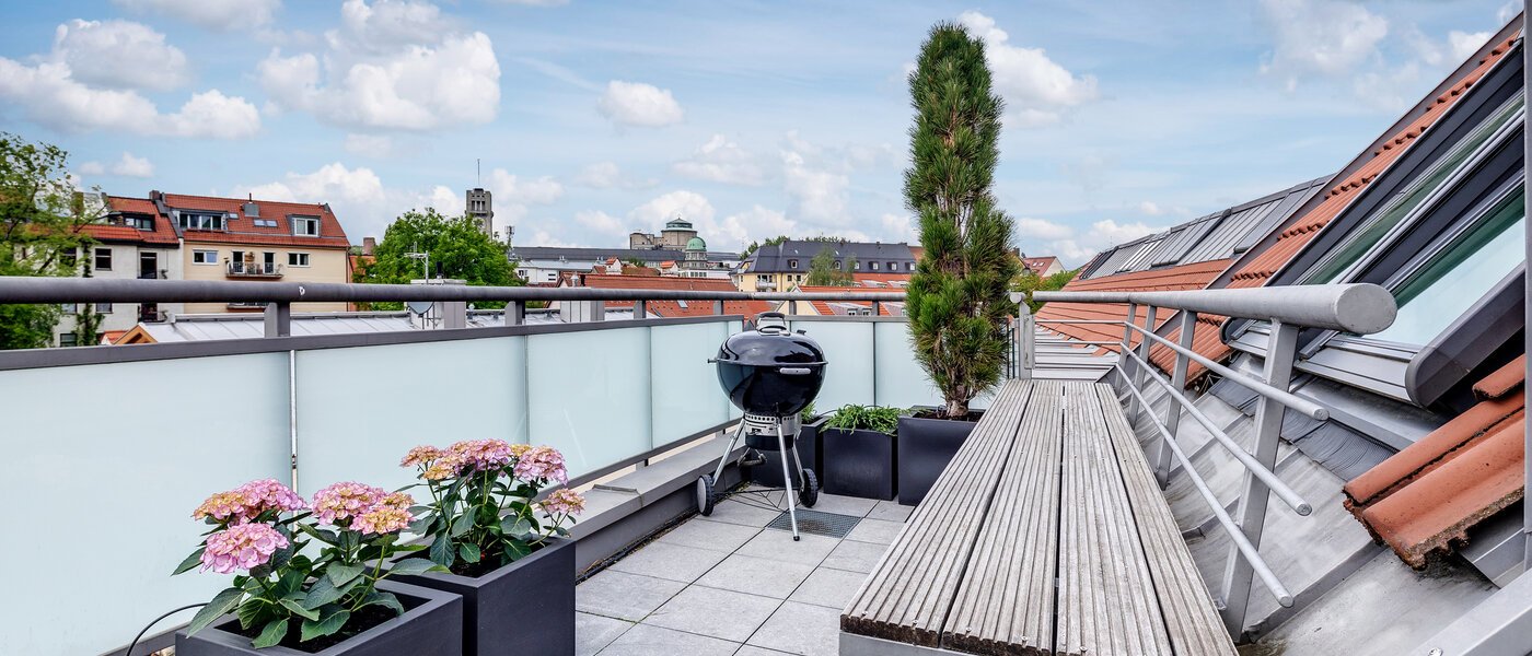 Galerija stanovanje München Au 03 Strešna terasa 11032
