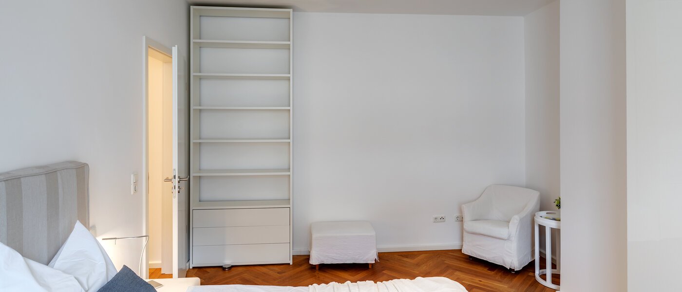 Ploché München Neuhausen 02 Ložnice 11045