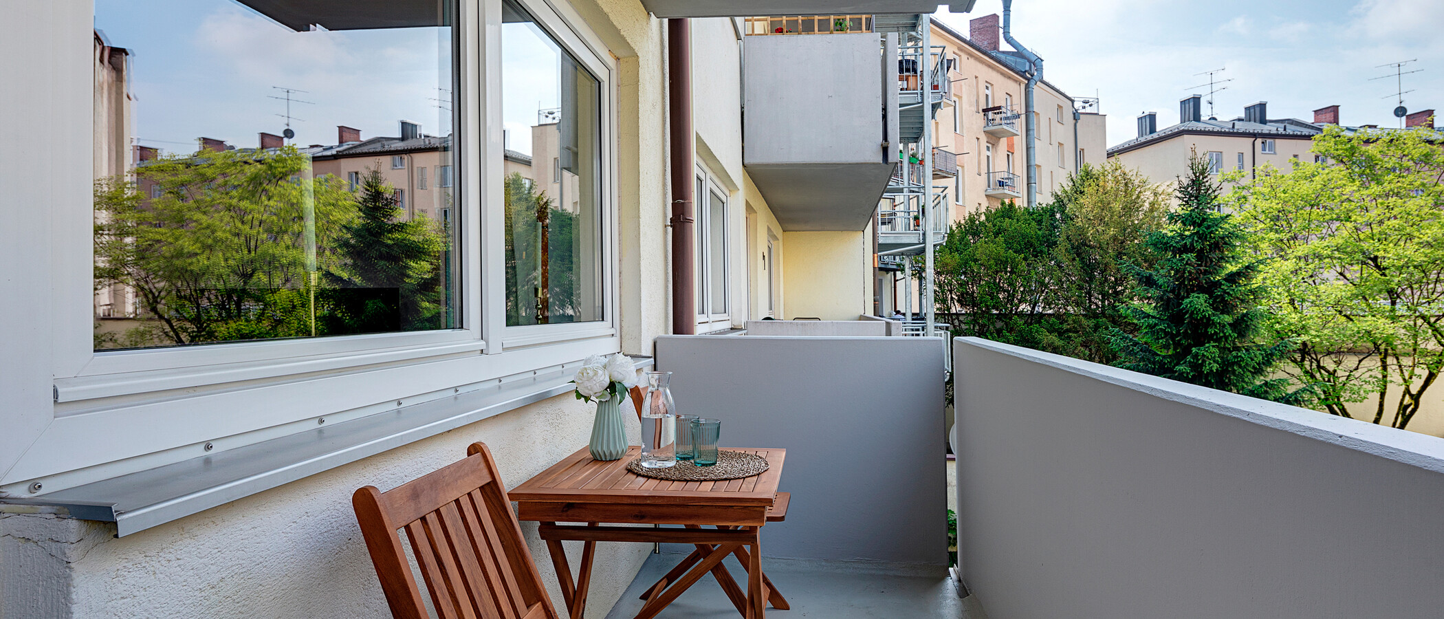 Плосък München Isarvorstadt 01 Балкон 11049