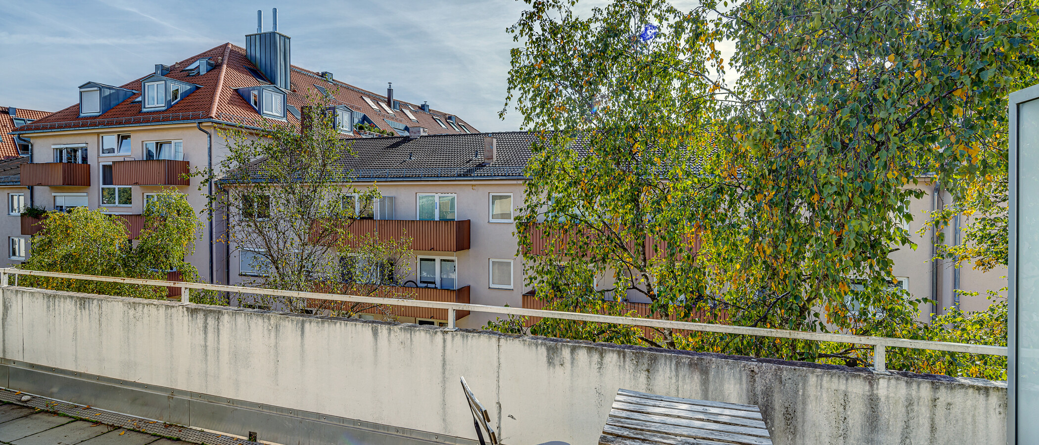 Ploché München Untergiesing 02 Střešní terasa 11056