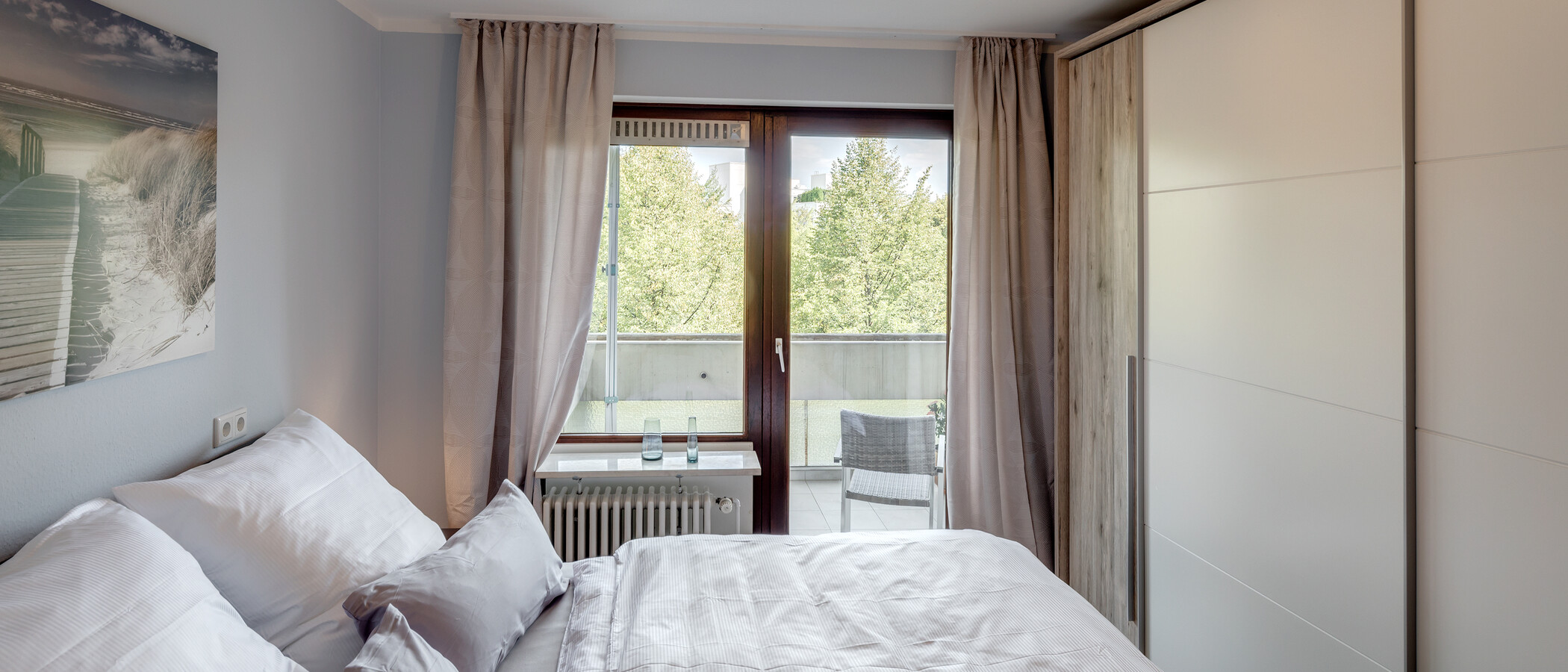 Düz München Schwabing-West 02 Yatak Odası 11193
