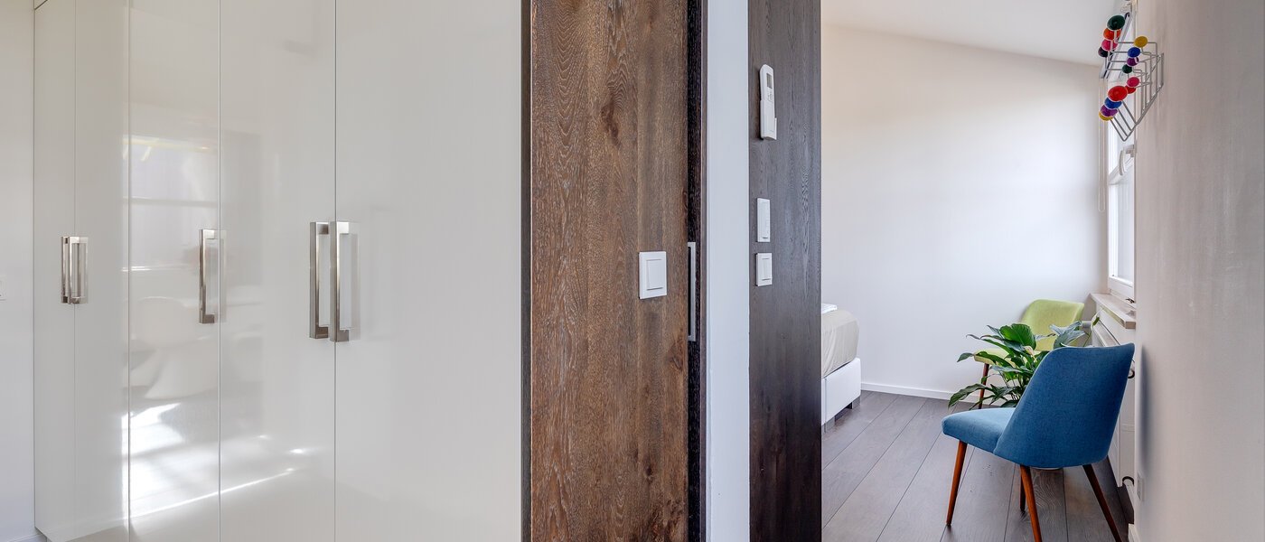 Tagterrasse-lejlighed München Arabellapark 03 Korridor/gang 11226