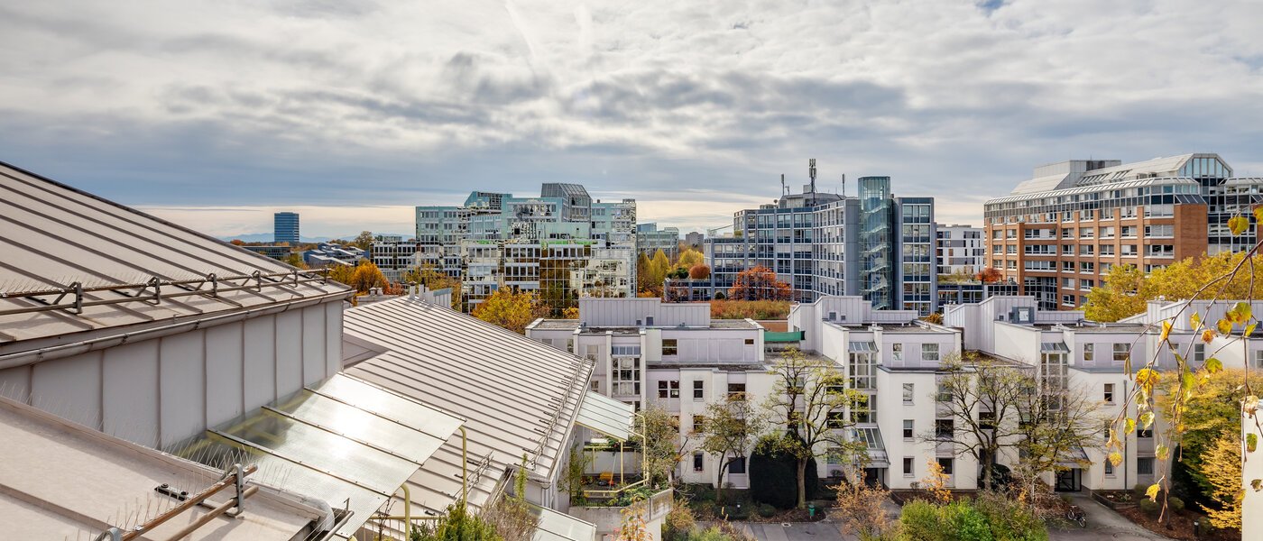 Tagterrasse-lejlighed München Arabellapark 01 Udsigt 11226