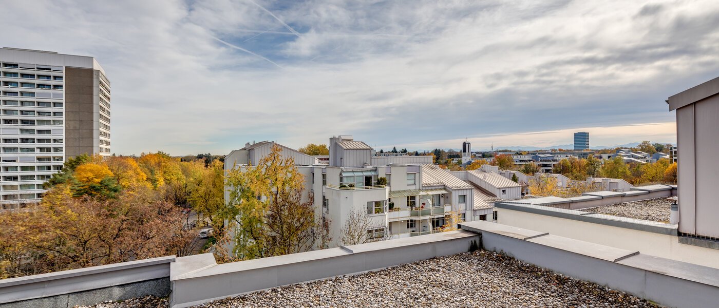 Tagterrasse-lejlighed München Arabellapark 06 Udsigt 11226