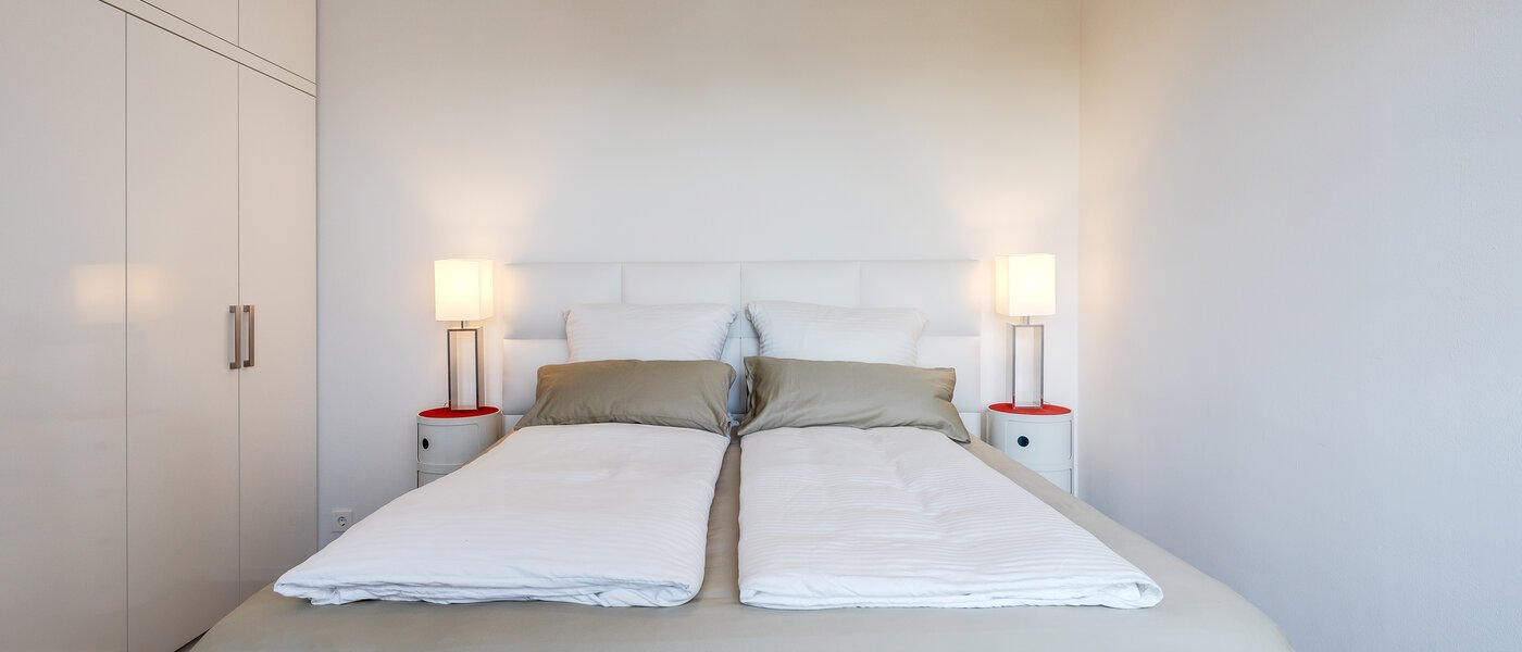 Tagterrasse-lejlighed München Arabellapark 01 Soveværelse 11226