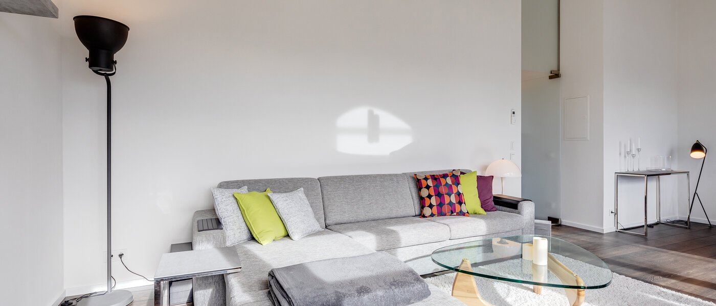 Tagterrasse-lejlighed München Arabellapark 05 Opholdsområde 11226