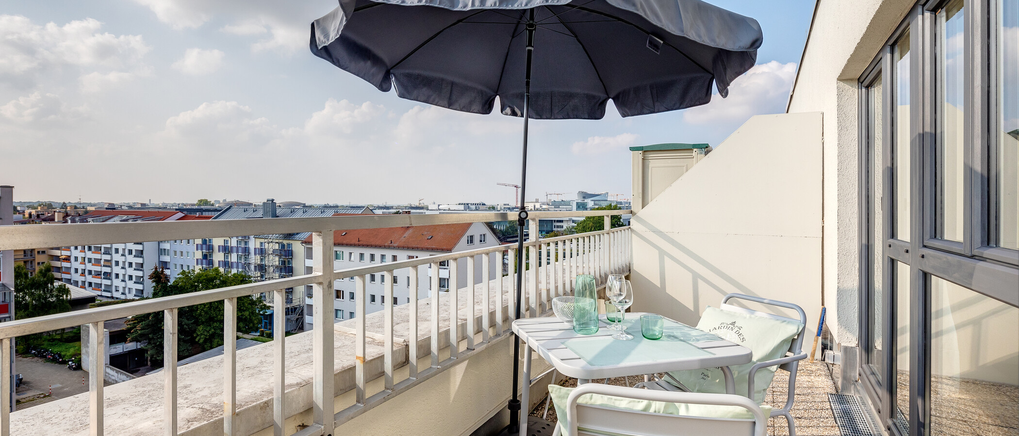 Plano München Milbertshofen 01 Terraço no telhado 11227