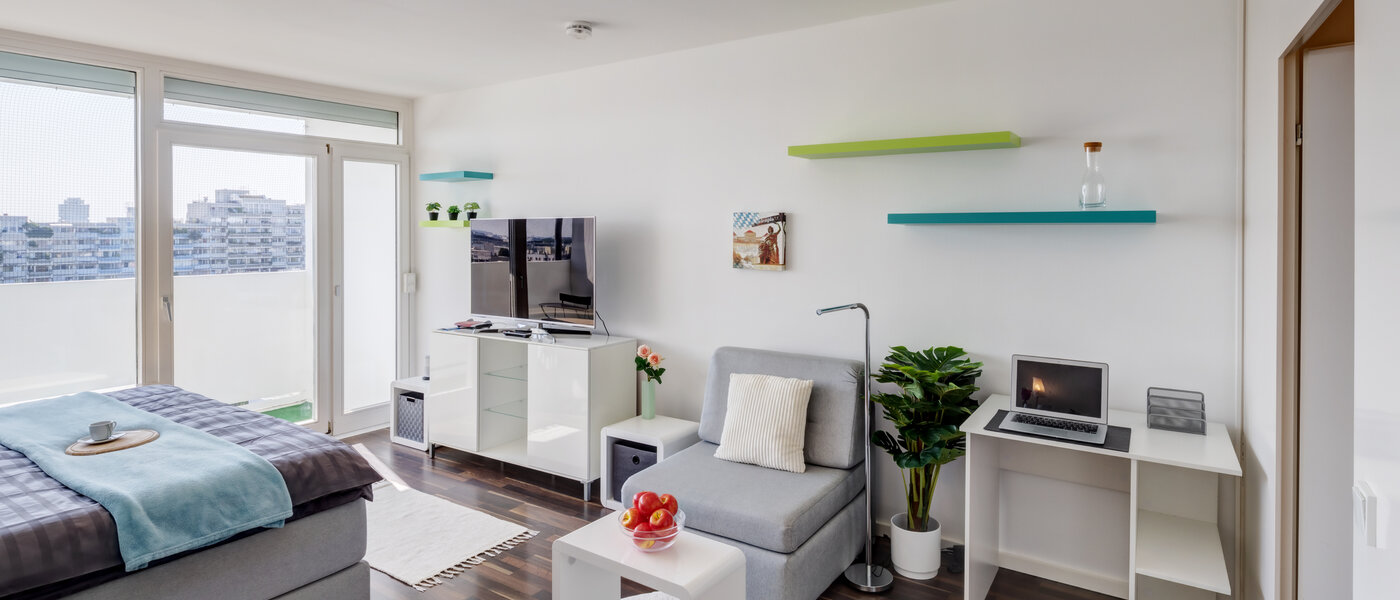 Ploché München Olympiazentrum 02 Obývací prostor 11229