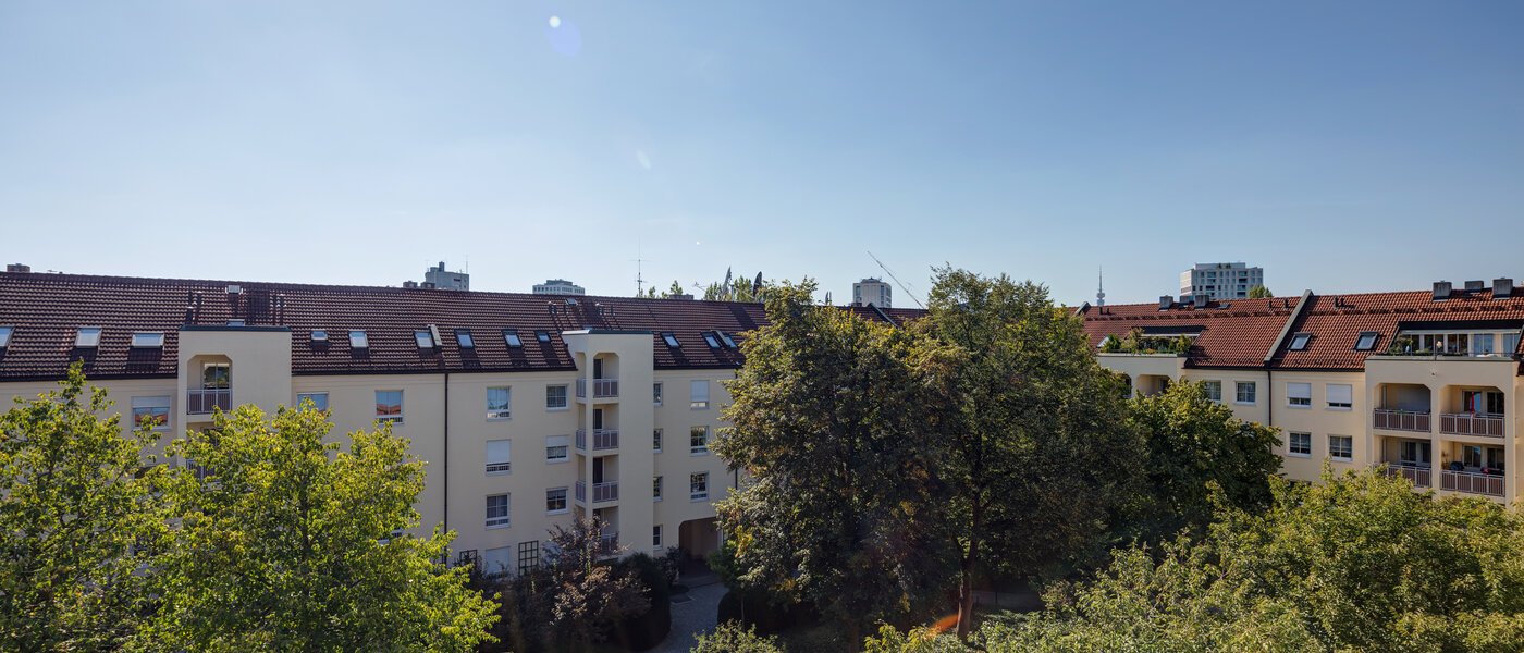 Тераса на даху плоска München Schwabing-Nord (zw. Leopoldstraße & Englischen Garten) 01 Вигляд 11235