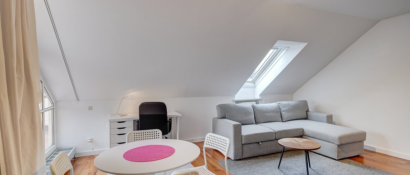 Тераса на даху плоска München Schwabing-Nord (zw. Leopoldstraße & Englischen Garten) 01 Житлова зона 11235