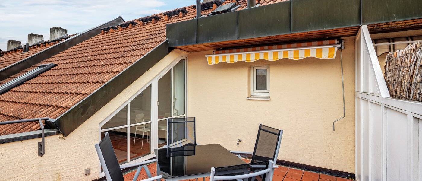 Тераса на даху плоска München Schwabing-Nord (zw. Leopoldstraße & Englischen Garten) 02 Тераса на даху 11235