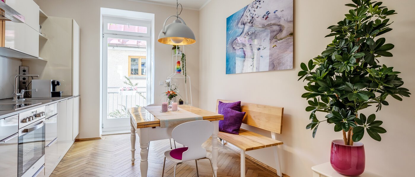 Плоский München Glockenbachviertel 02 Кухня 11255