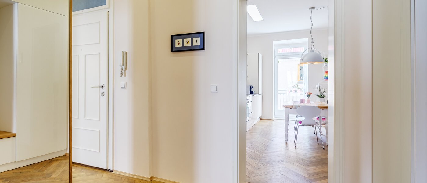 Плоский München Glockenbachviertel 02 Коридор/передпокій 11255