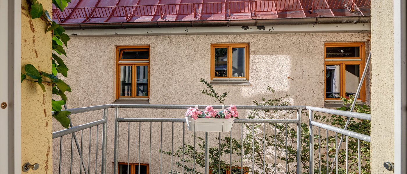 Плоский München Glockenbachviertel 02 Балкон 11255