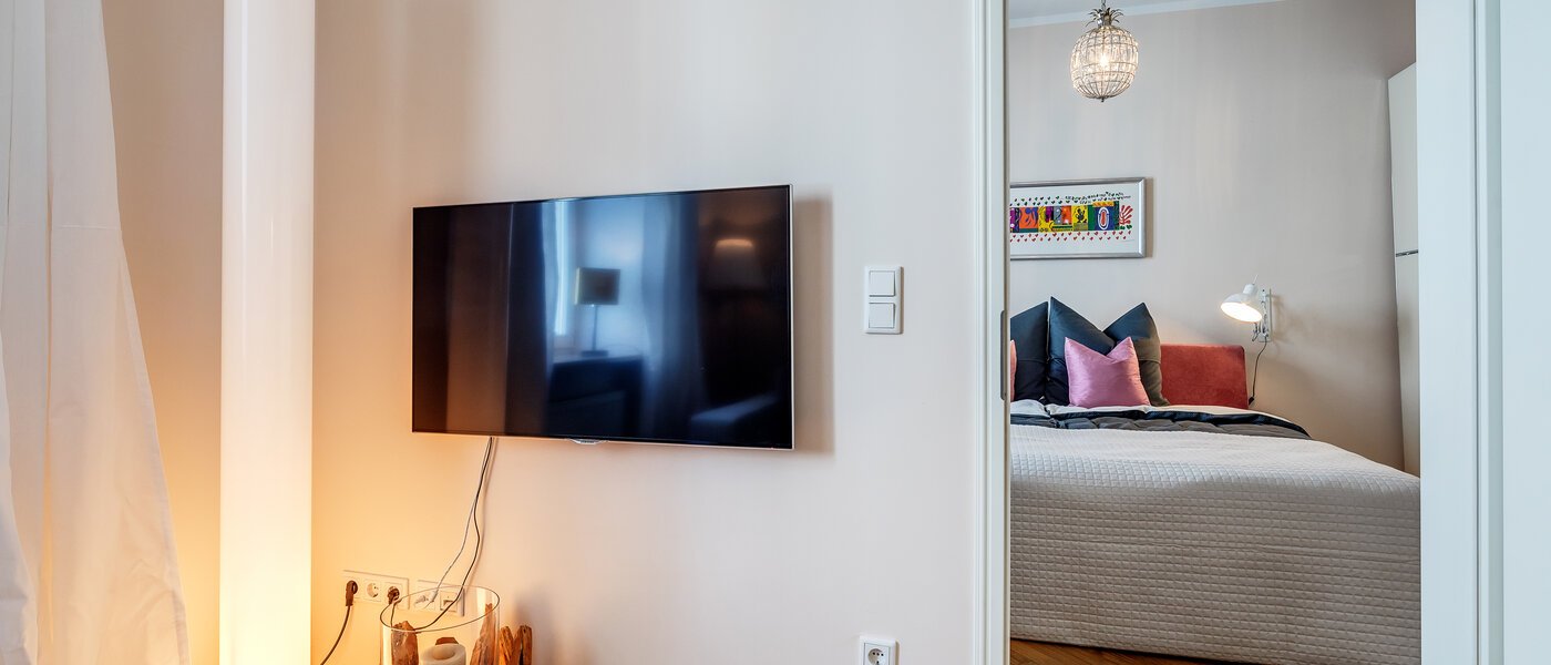 Плоский München Glockenbachviertel 02 Вітальня 11255