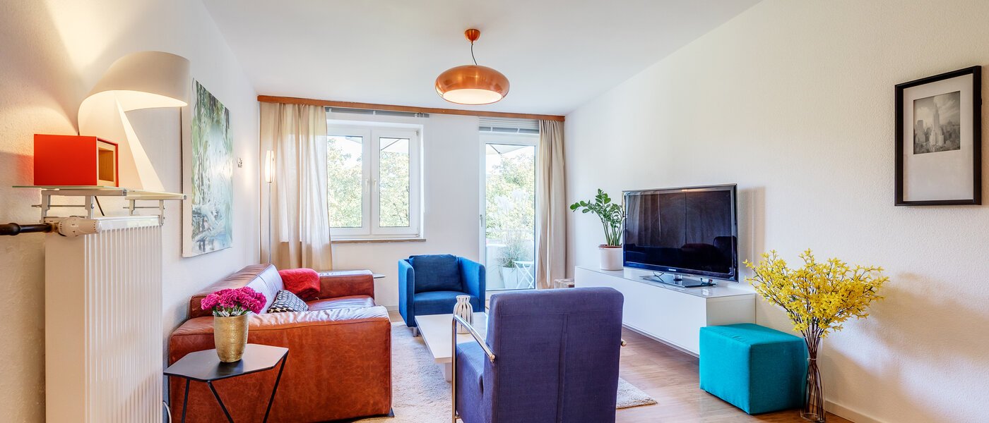 Flat München Parkstadt Bogenhausen 01 Stue og oppholdsrom 11256