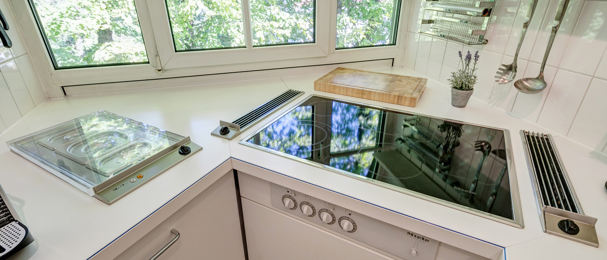 Çatı teraslı daire München Menterschwaige 03 Mutfak 11267