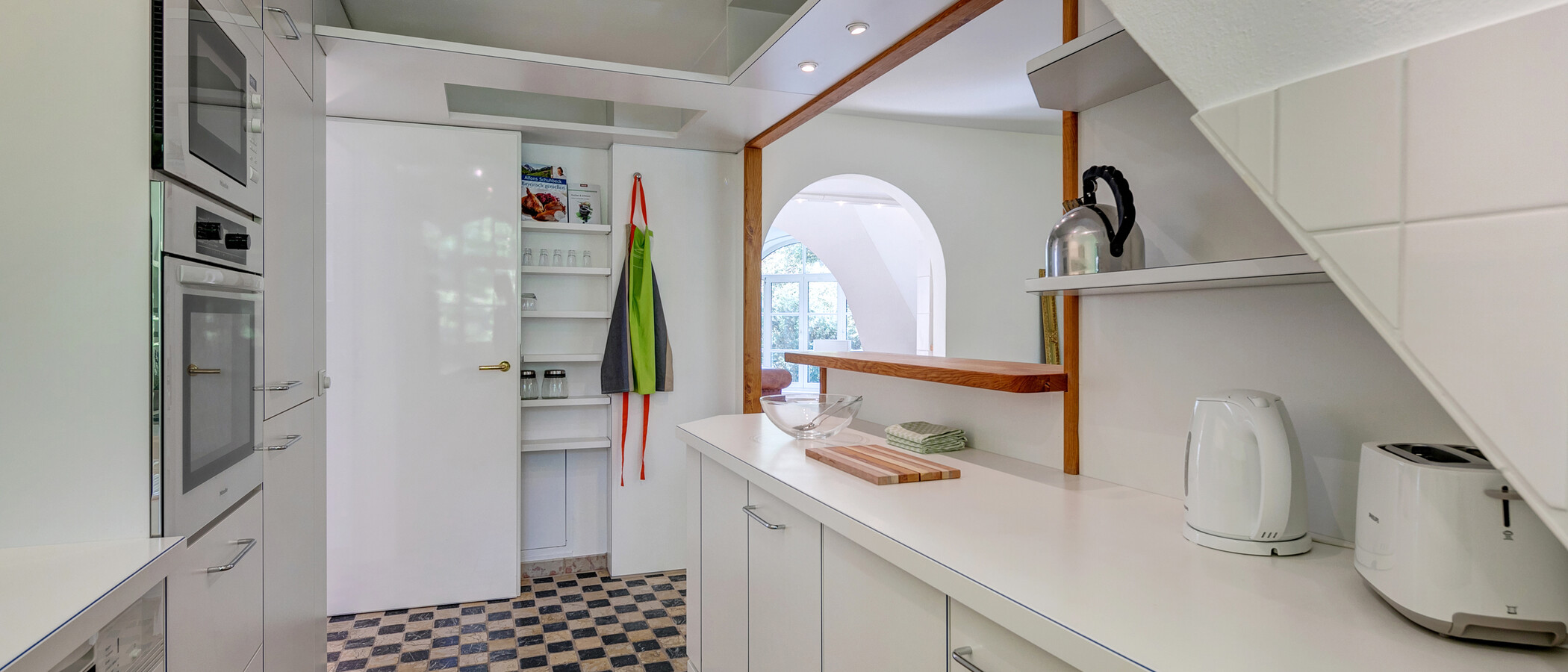 Çatı teraslı daire München Menterschwaige 04 Mutfak 11267