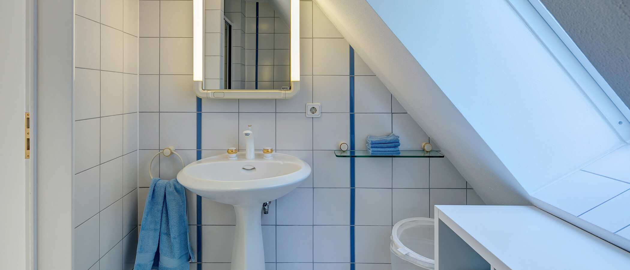 Çatı teraslı daire München Menterschwaige 01 2. Banyo 11267