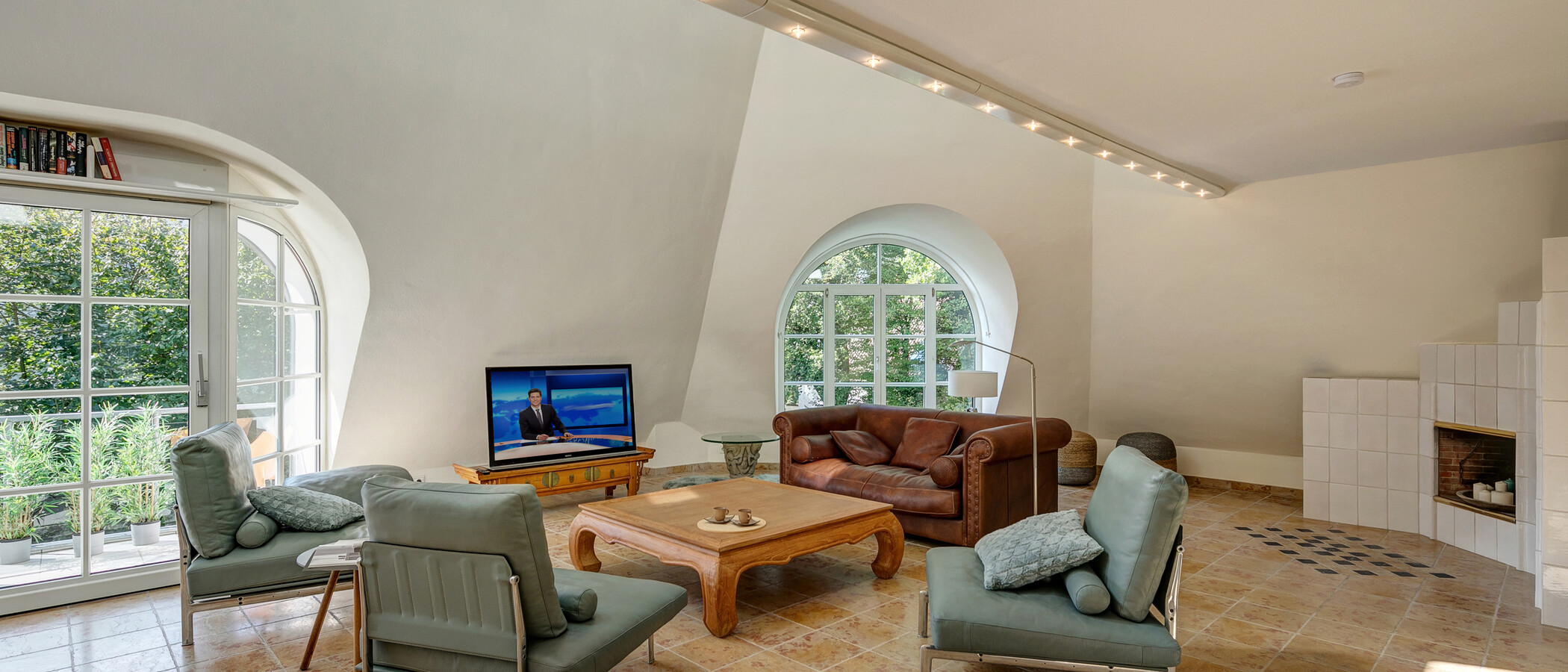 Çatı teraslı daire München Menterschwaige 02 Yaşam alanı 11267