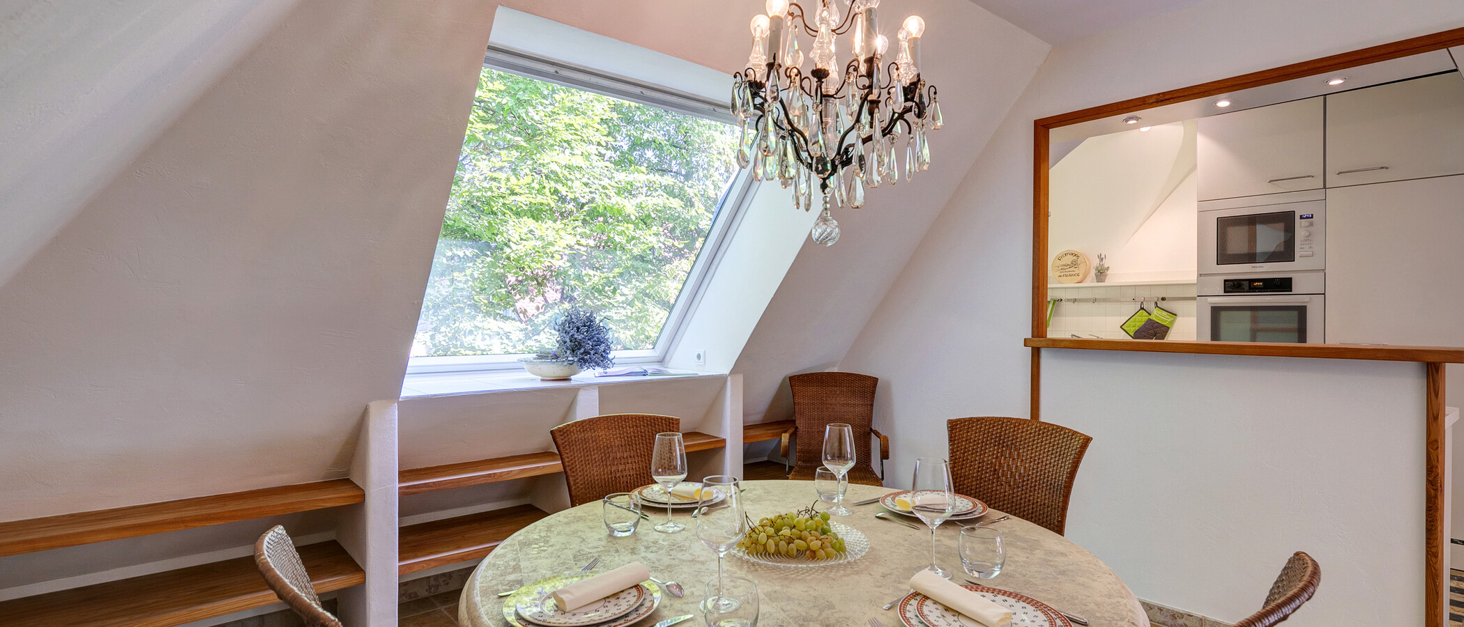 Çatı teraslı daire München Menterschwaige 02 Yemek alanı 11267