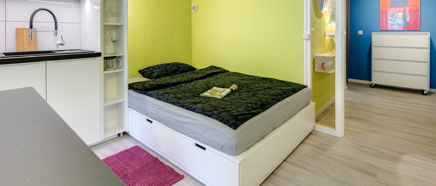 Plat München Haidhausen 01 Slaapgedeelte 11272