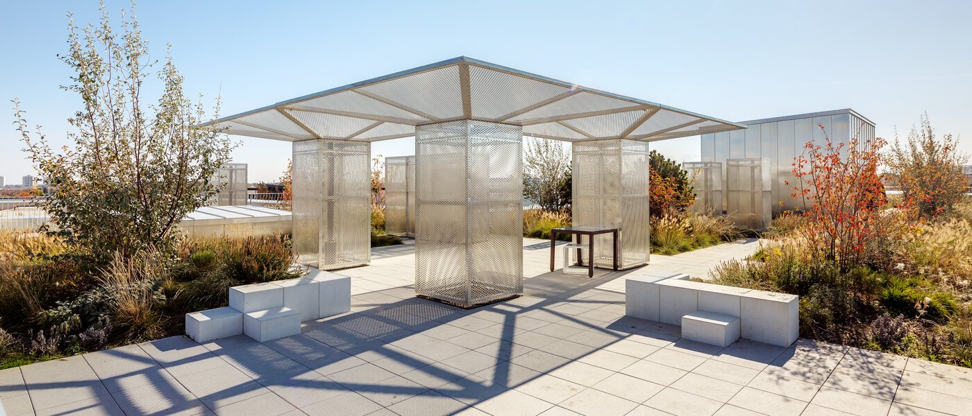 Ploché München Obersendling 01 Spoločná terasa  11291