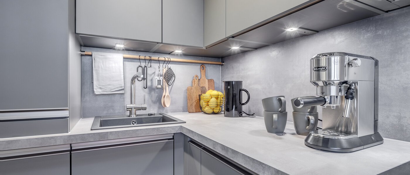 Maisonette galeri dairesi München Maxvorstadt 02 Mutfak 11294