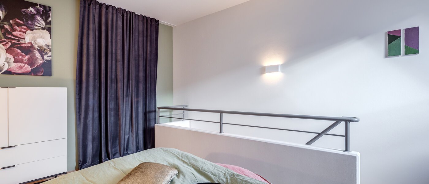 Maisonette galeri dairesi München Maxvorstadt 02 Uyku alanı 11294