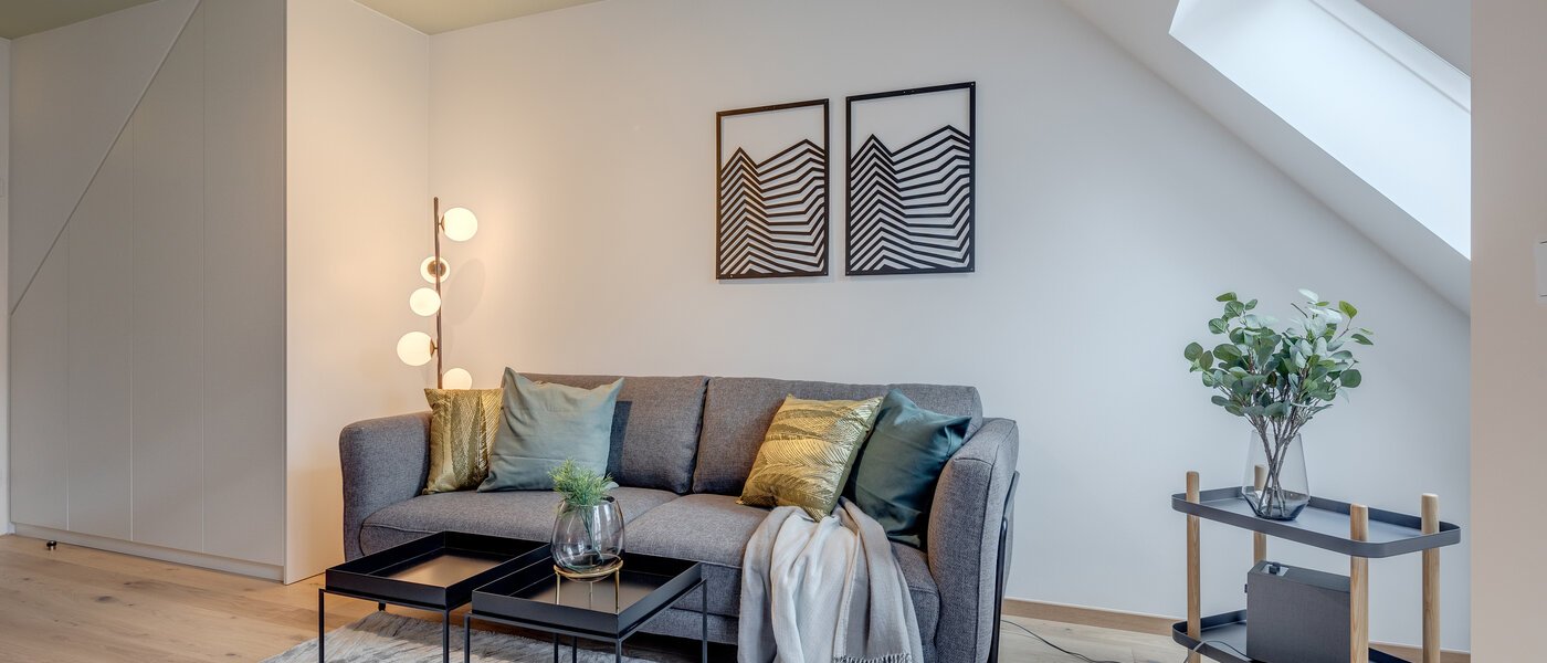 Maisonette galeri dairesi München Maxvorstadt 02 Yaşam alanı 11294