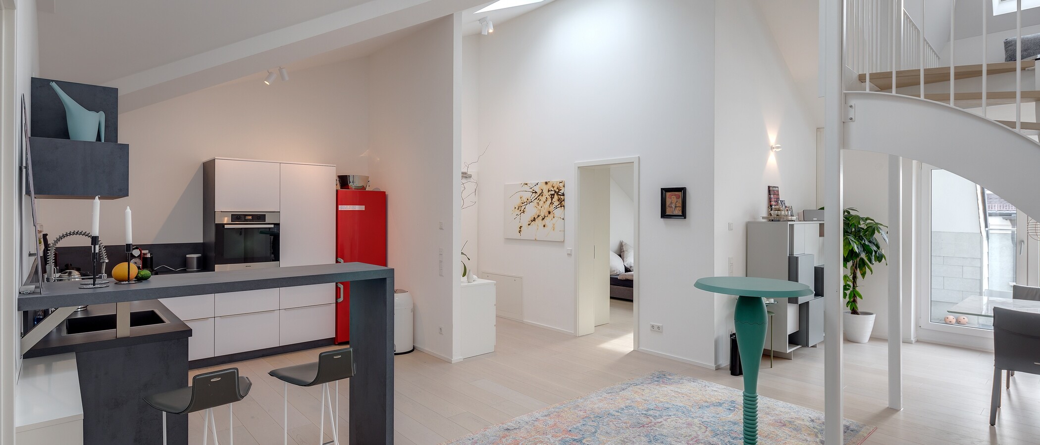 Tagterrasse-lejlighed München Schwabing-West (rund um den Bonner Platz) 01 Køkken 11304