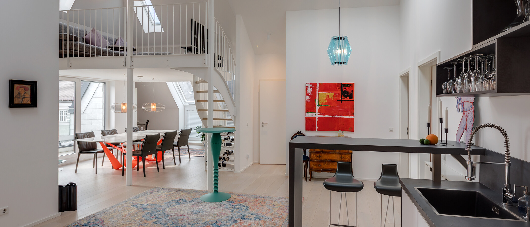 Tagterrasse-lejlighed München Schwabing-West (rund um den Bonner Platz) 01 Opholdsområde 11304